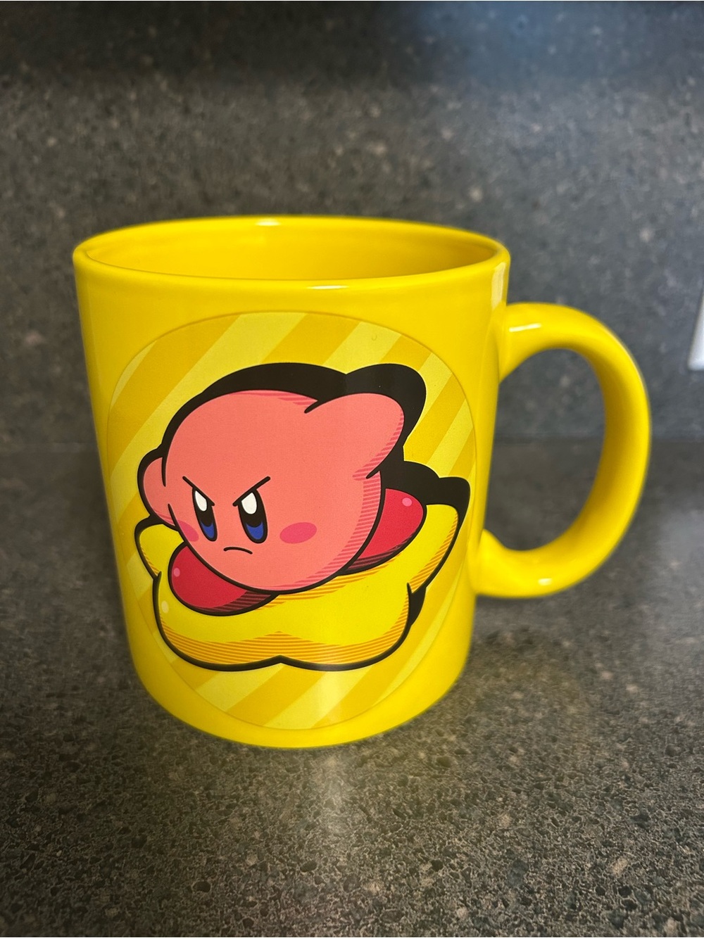 Nintendo Yellow Kirby Ceramic Mug